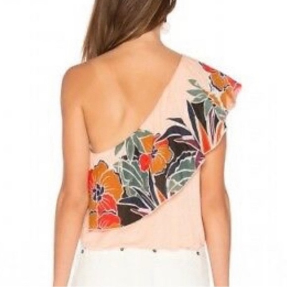 NWT Free People Annka Bubble One Shoulder Top - Picture 2 of 8